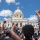 Protesters Outside Minnesota State Capitol